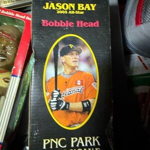 Jason Bay Bobblehead in Orange Jersey